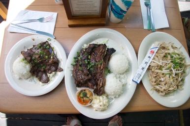 Lunch @ Aloha Mixed Plate by Mainland Kama'ainas